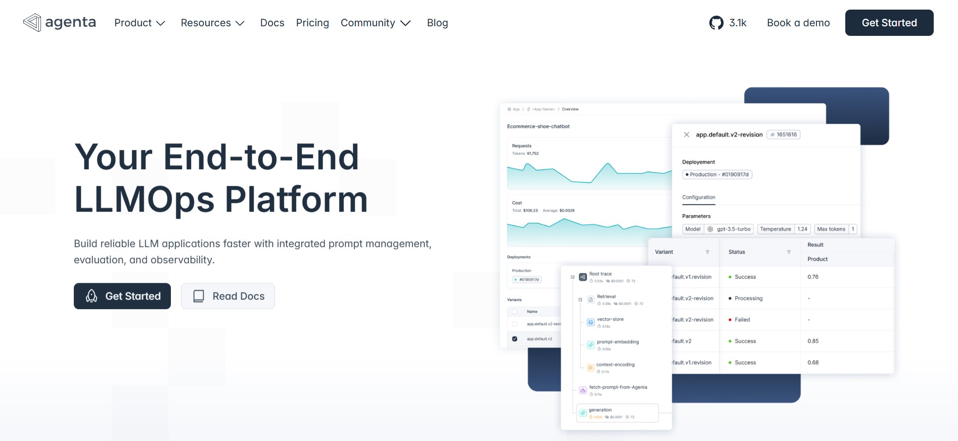 Agenta - LLMOps