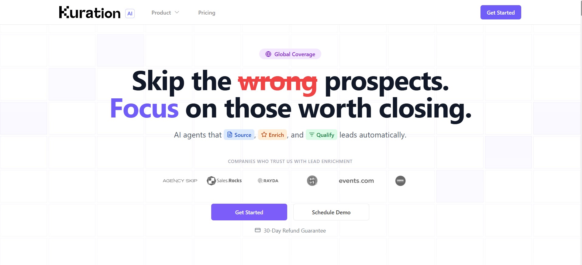 Kuration AI - B2B Research